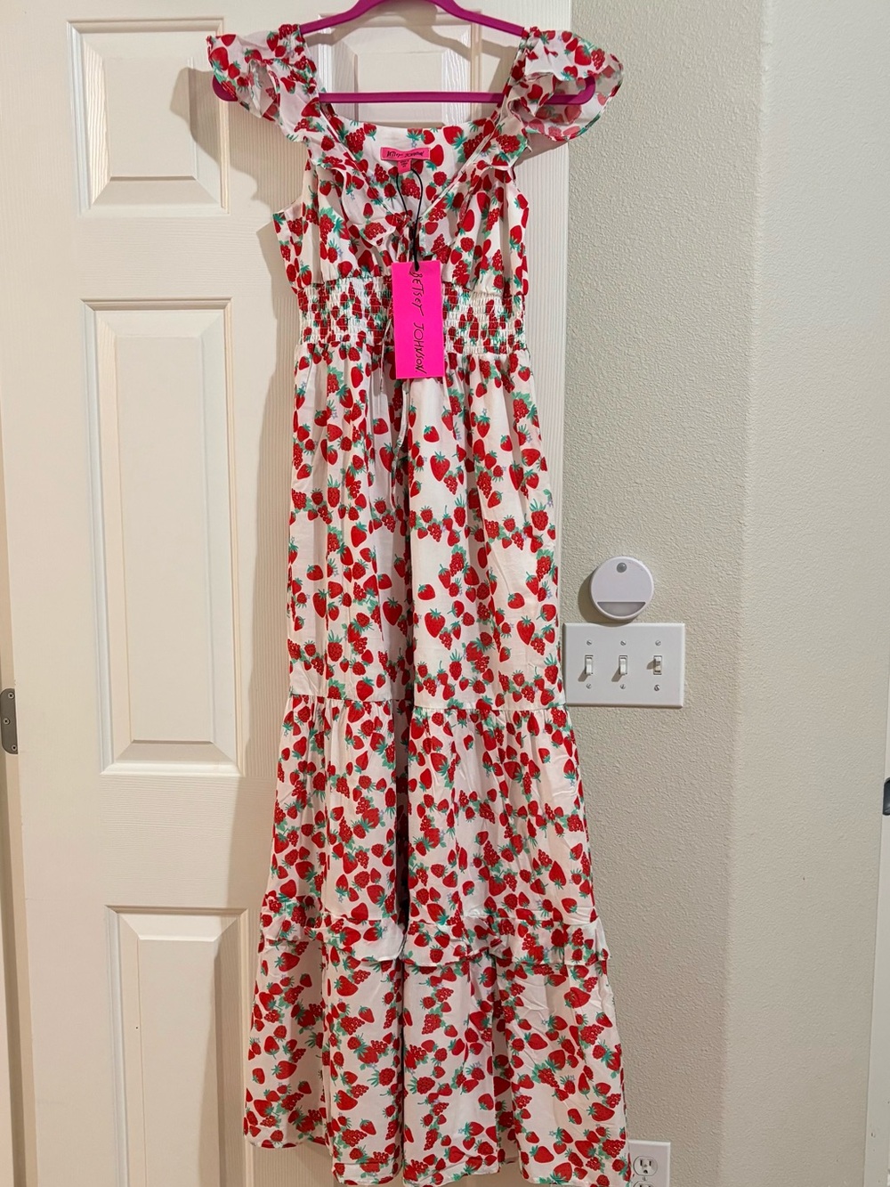 NWT Betsey Johnson Strawberry dress